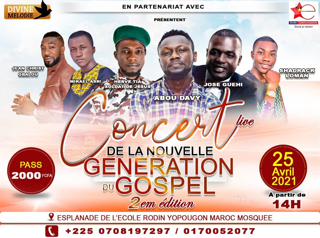 CONCERT LIVE DE LA NOUVELLE GENERATION DU GOSPEL
